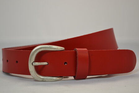 3,5 CM Damesriem Rood