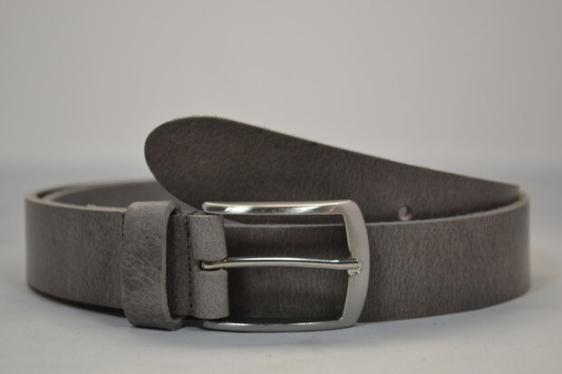 3,5 CM Jeans riem Grijs