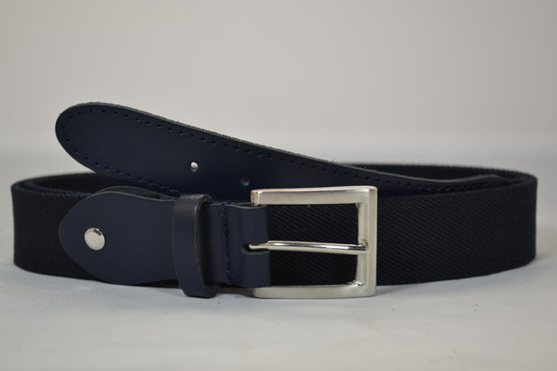 Elastische riem Blauw