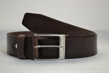 Bruine riem 4 cm - 40504