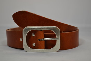 Cognac riem 4 cm - 5057