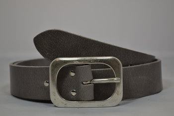 Grijze riem 4 cm - 5057