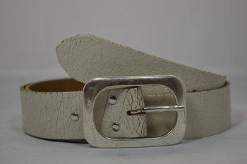 Witte gobi riem 4 cm - 5057 Gobi