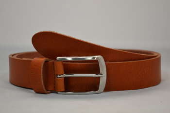 Cognac riem 3,5 cm - 35138